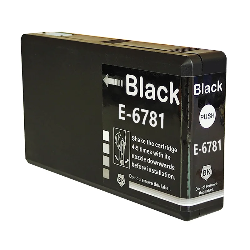 خرطوشة حبر متوافقة للطابعة Epson 678 T678 T6781 T6782 T6783 T6784 WorkForce Pro WP-4022 WP-4092 WP-4532 WP-4592