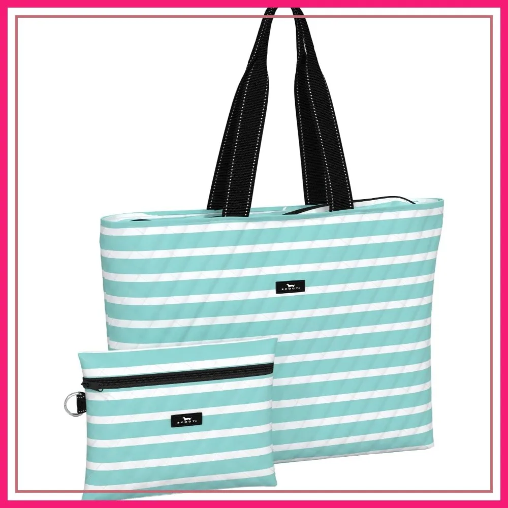 

SCOUT Plus 1 Foldable Travel Bag, 2 Bags in 1, Tote Folds into Zipper Pouch