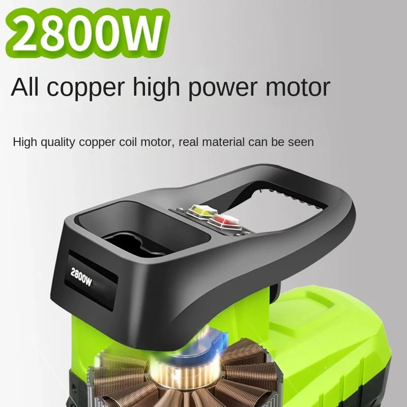 2800W Garden Use Desktop Electric Crusher High Power Electric Branch Crusher Electric Crusher Garden Tool 220V