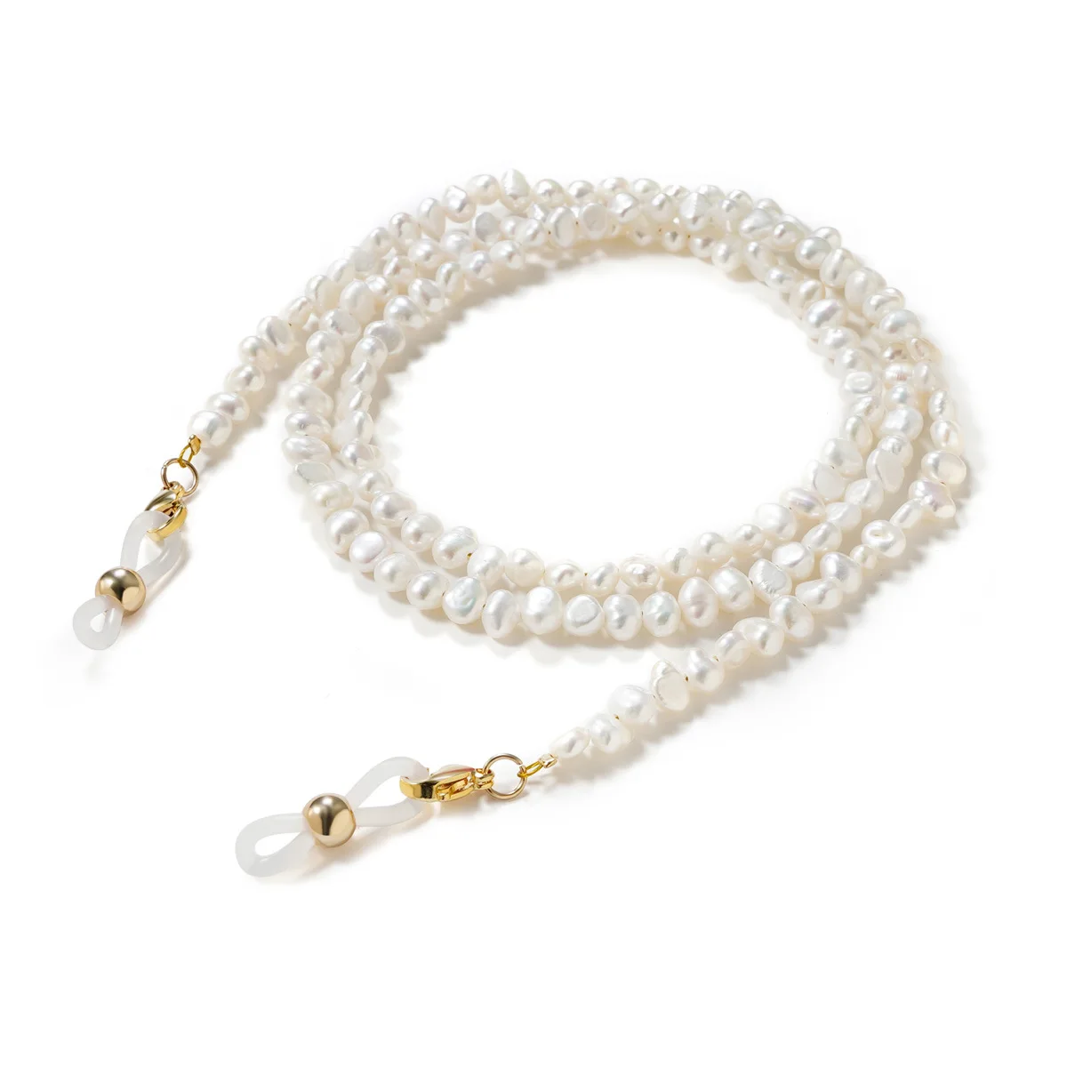 

70 CM White Pearl Glasses Chain High Quanlity Lanyard Glasses Women Chain Mask Woman Beads Eyeglass Chain or Birthday Gift