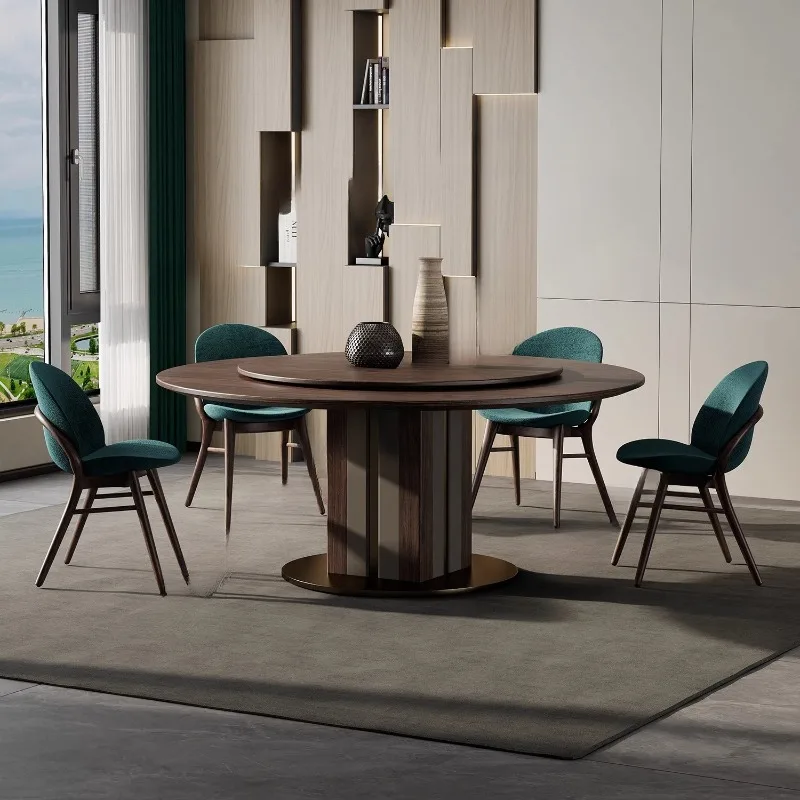 Wooden Square Dining Tables Nordic Italian Modern Center Dining Tables Room Dinette Mesas De Restaurante Dining Tables Sets