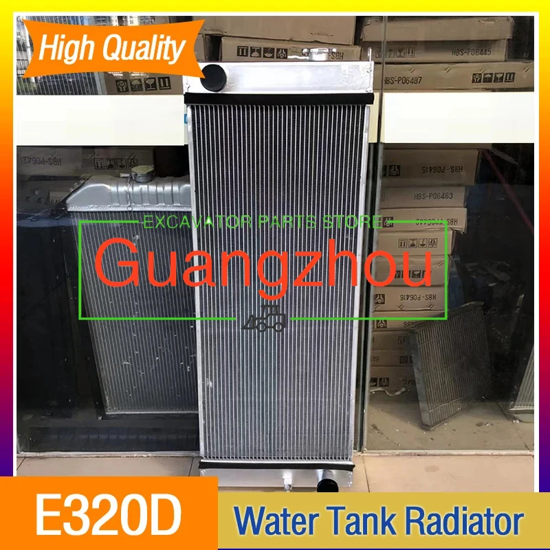 for Caterpillar 320D E320D Construction Machinery Parts Radiator Core Water Tank Radiator Higher Quality Excavator Engine New