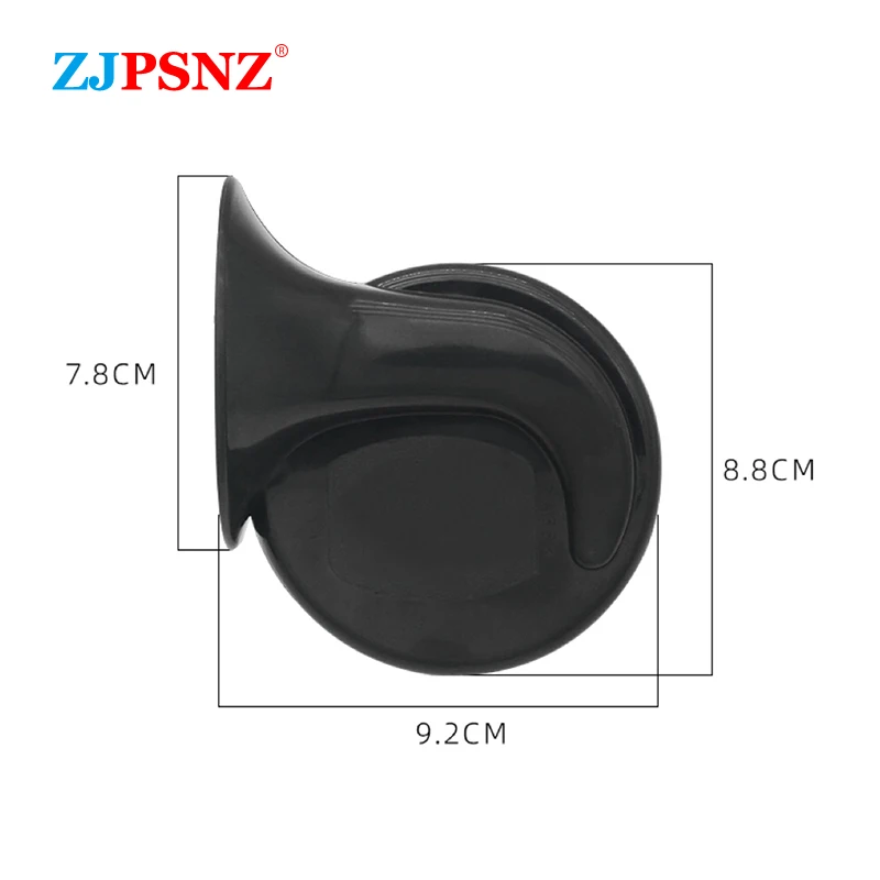 12 V 8 Töne Musical Air Horn Elektrische Schnecke Horn Für Fahrzeuge Motorräder Auto Mit 8 Sounds Control Box taste Universal – Detail 5