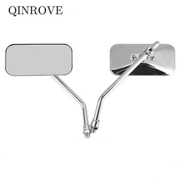 Adjustable Motorcycle Rear Mirror Iron Aluminum 8 10mm Mirror Universal For Kawasaki Z250 Piaggio Zip Vespa GTS 300 MP3 Sprint