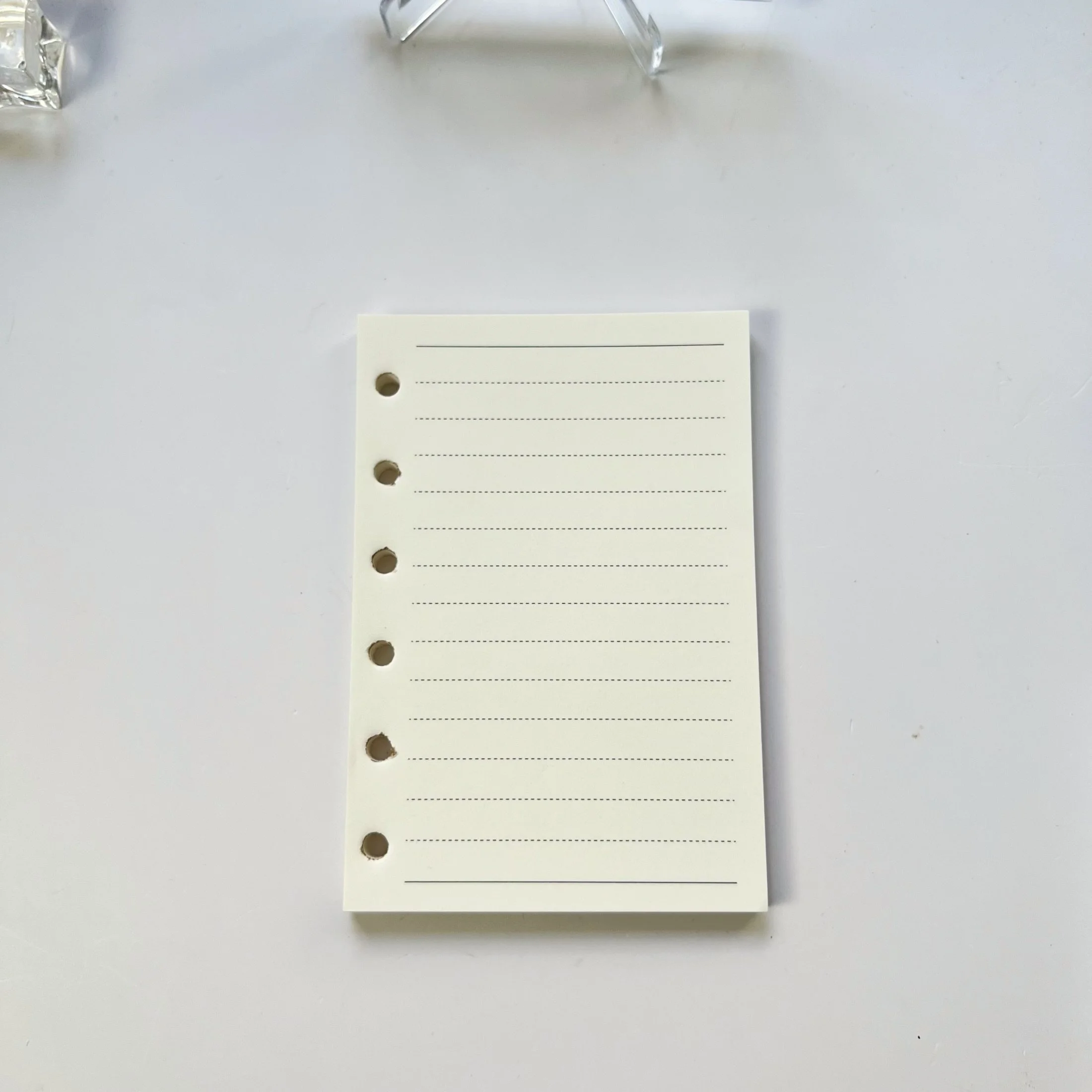 Nachfüll-Notizbuch der Sharkbang-A7-Serie, 45 Blatt, 6 Löcher, Notizblöcke, lose Blätter, Indexpapier, Schreibwaren – Detail 5