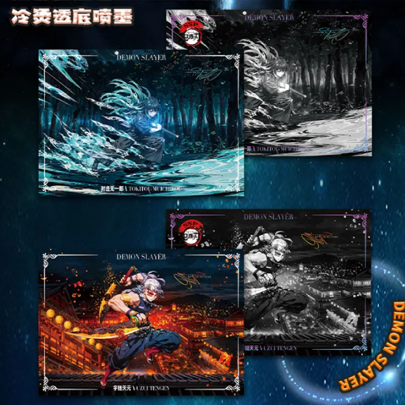 2023 Newest YAMI Demon Slayer Collection Card Nezuko Tanjirou Kimetsu No Yaiba Japanese Anime Booster Box CCG TCG Hobby Gift