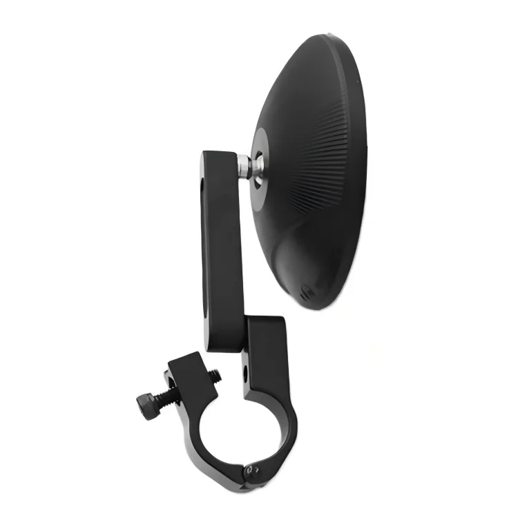 Weatherproof and Anti-corrosion Motorcycle Side Rearview Mirror, with Standard 8/10 mm Threads and Replaceable Lens Accessories