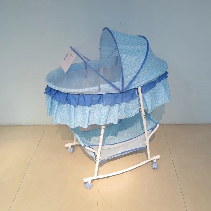 crib crib neonatal multifunctional crib sleeping basket trolley bed mosquito net