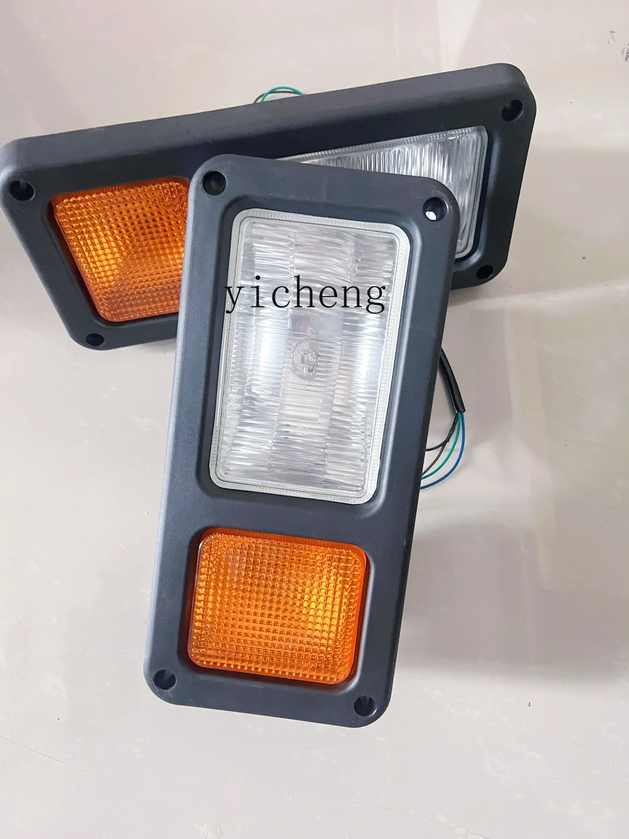 مجموعة العجلات المطاطية ملحقات الإضاءة الأمامية لأسطوانة الإطارات