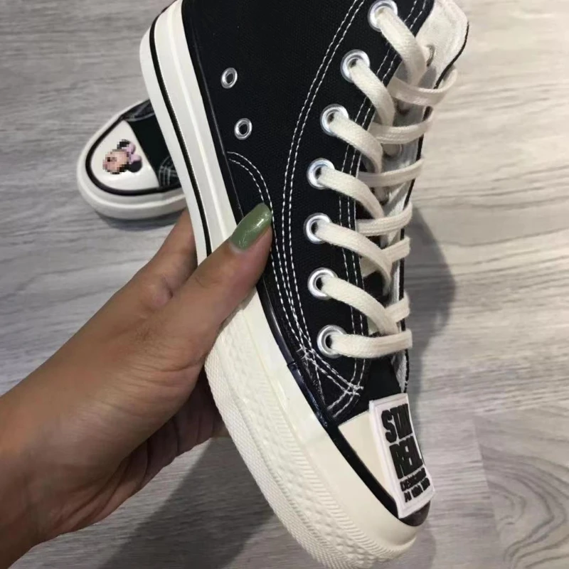 أحذية رياضية قماشية عالية الجودة من ميكي، أحذية تزلج لطيفة للمراهقين، أزياء الشارع، وصول جديد للخريف