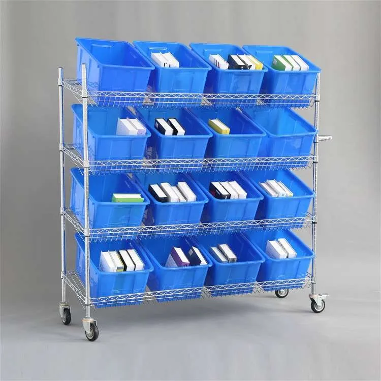 LH warehouse picking and distribution truck express turnover material rack workshop transfer truck