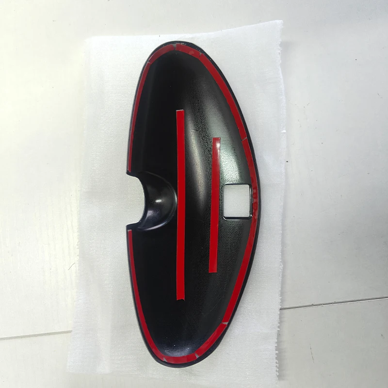 Car Interior Mirror Decorative Frame For Smart 451 Fortwo Carbon Style Interiors Interior Mirror Conversion Accessories