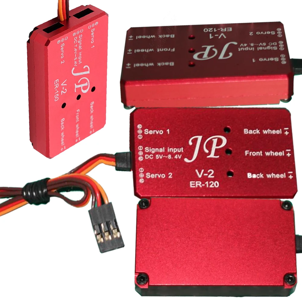 JP Retract Controller ER-120 ER-150 ER200 V1 V2 RC Flugzeug-Ersatzteil für elektrisches Fahrwerk, Servo, EDF-Jet-Flugzeug – Detail 3