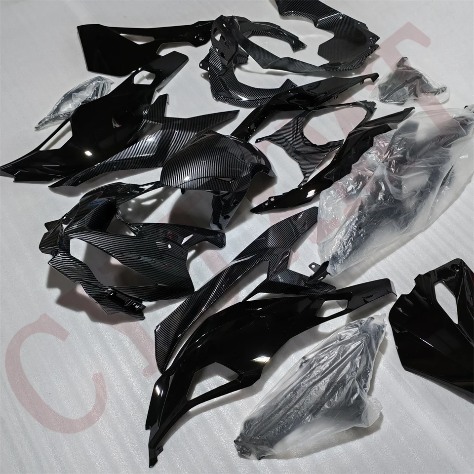 Carbon Fibre Black Fairings for Kawasaki ZX-4RR ZX25R 2019-2026 Motorcycles Fairing Kit ZX4RR ZX 25R 4RR 19-26 Bodywork Case Box