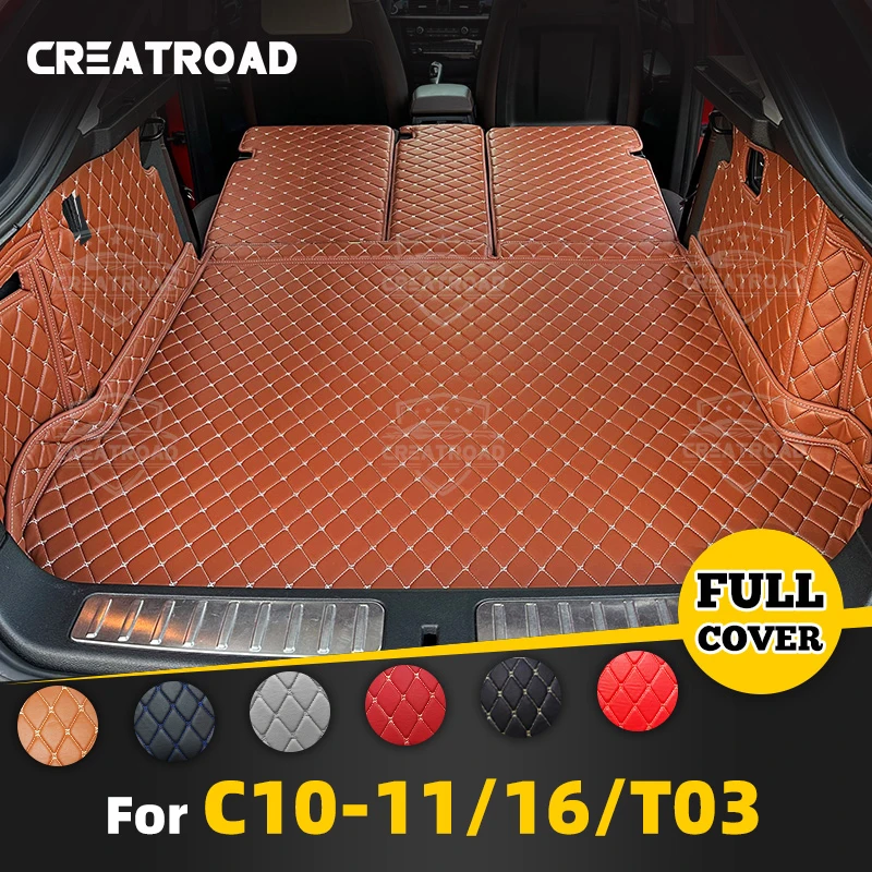

Для Leapmotor C10 C11 C16 T03 авто полное покрытие коврик в багажник автомобильный антигрязный коврик защитная накладка грузовой вкладыш аксессуары для интерьера