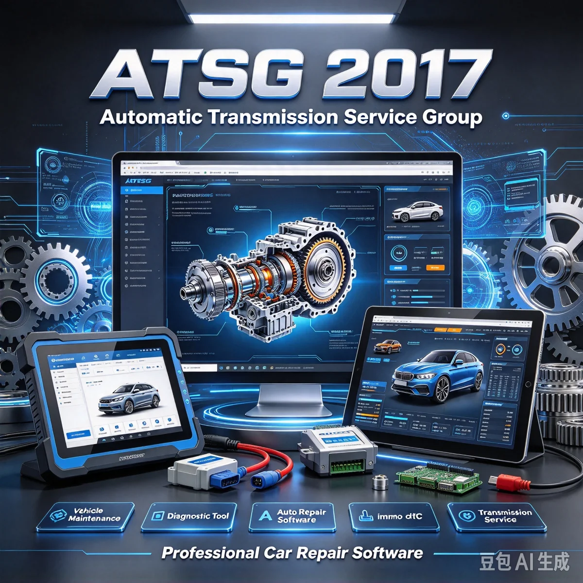 ATSG 2017 Automatic Transmission Service Group Vehicle Maintenance Diagnostic Tool Auto Repair Software for Cars
