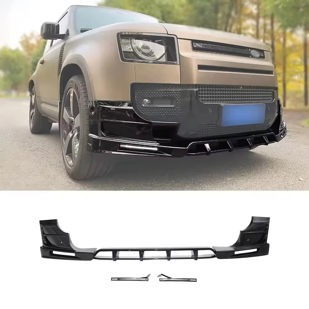 

Lip ROCK Style Car Guard Protection Rear Lip Side Skirt Tail for Land Rover Defender Accessories Modification Partcustom