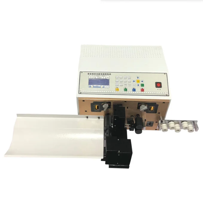 AWG#12-AWG#32 Cables Customized Automatic 4 Mm Wire Stripping Machine AV110V/220V for