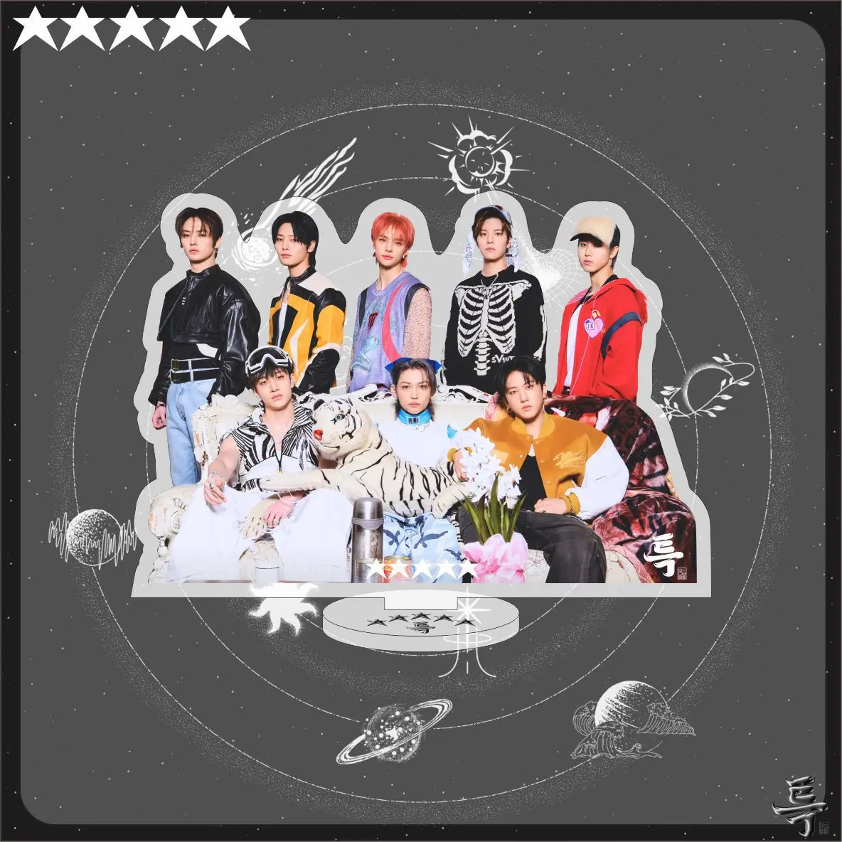 Stray Kids – nouvelle spécialité de 23 ans (5-STARskzoo), nouvelle Plaque acrylique Double face, ornement de bureau