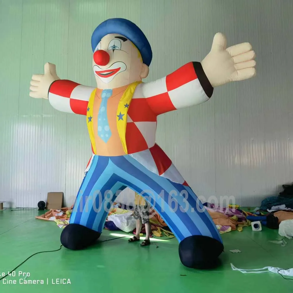 Custom Inflatable Clown Balloon Top Quality Design Giant Inflatable Clown For Advertising Circus Themed Event