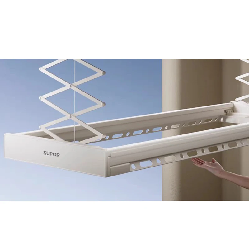 Preço de fábrica OEM Controle de voz que levanta o secador de cabide de roupas inteligente com lâmpada UV