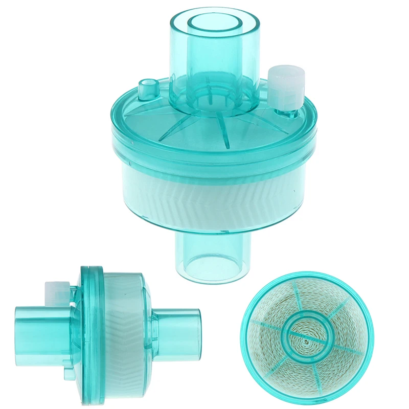 3/2/1PCS Disposable Breathing System Filters Bacteria Filter HME HEPA Ventilator Accessories Moisture Heat Exchanger