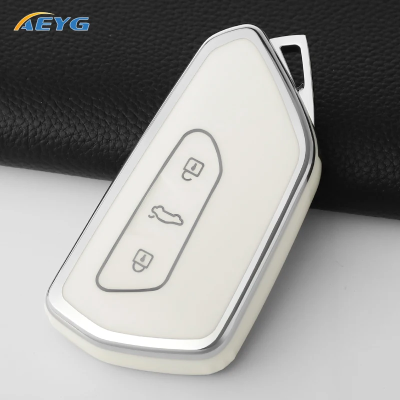 TPU Auto Remote Key Case Abdeckung für für Volkswagen VW Golf 8 mk8 gti gtd r id.3 id.4 2020 Cupra Auto Innendekoration