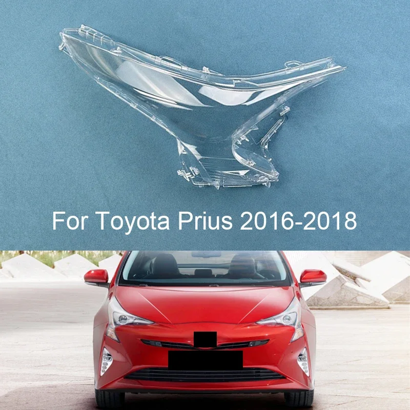 

Передняя фара для Toyota Prius 2016 ~ 2018, крышка фары, автомобильная лампа, Сменное стекло, автомобильный корпус, объектив проектора