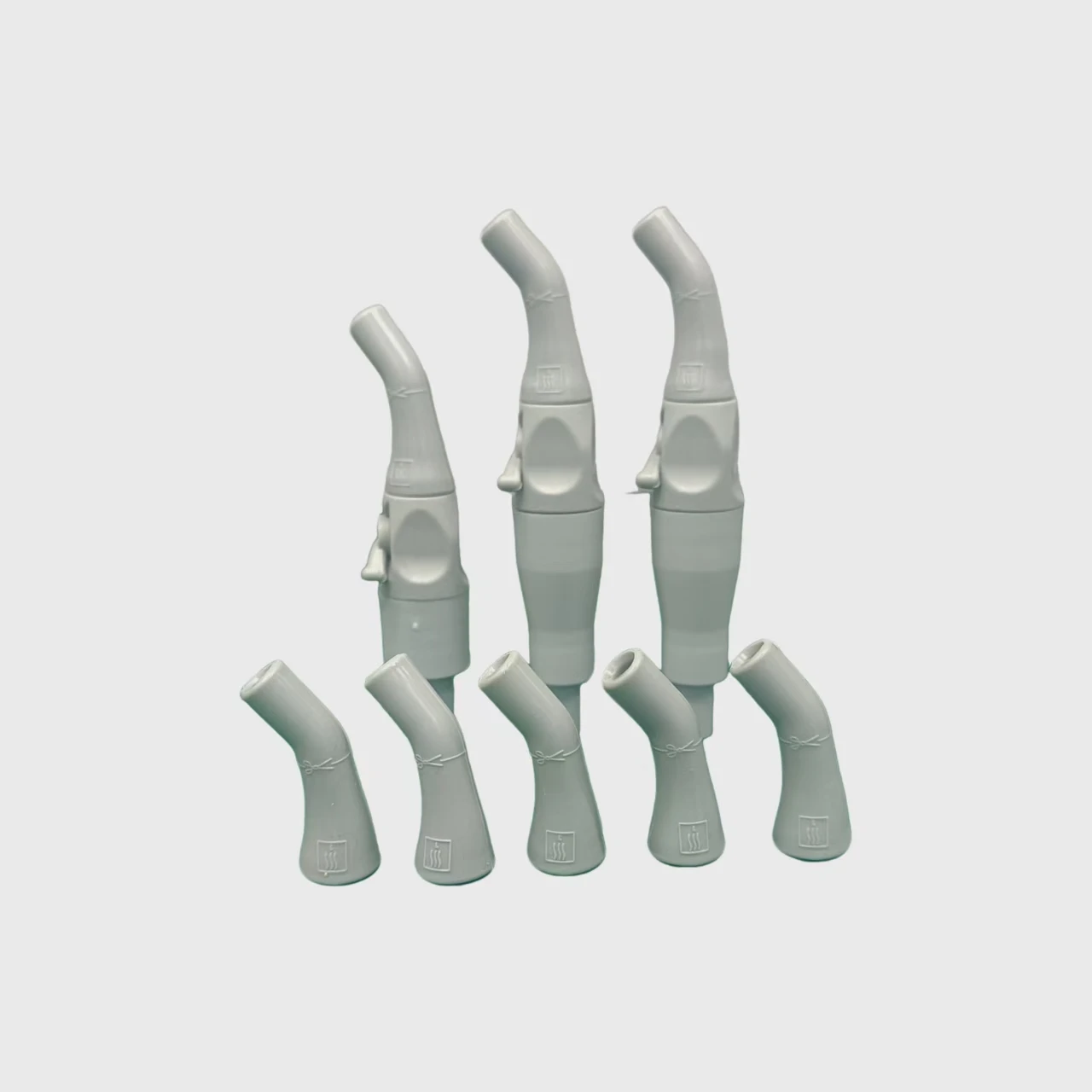 Autoclavable Dental Saliva Ejector Universal Swivel Weak Suction Handle Suction Head Tips Dentist Accessories