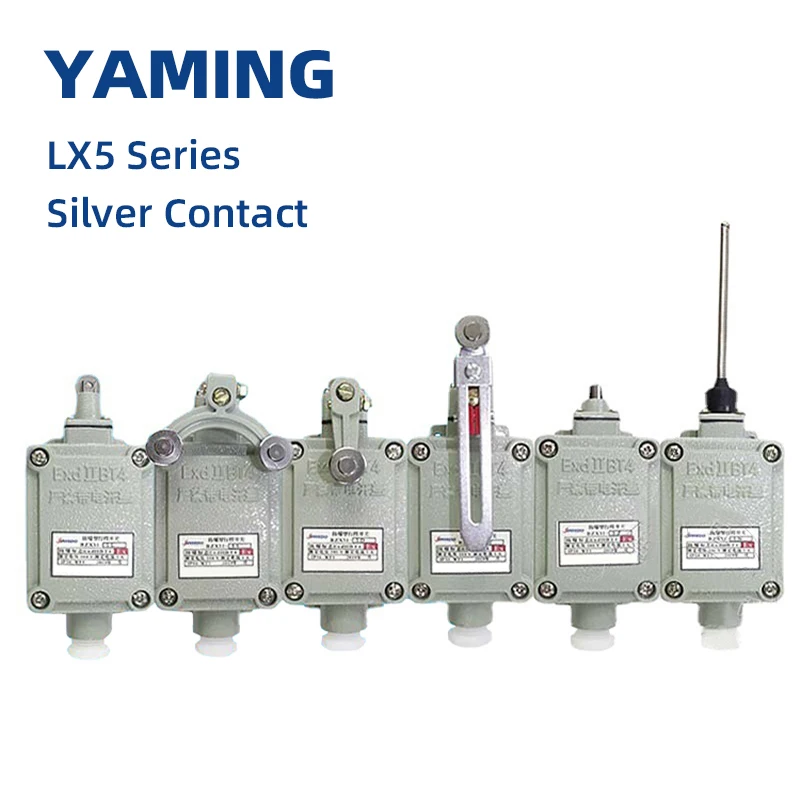 

Explosion-proof Limit Switch LX5-5D 5L 5Z 5N 5S 5T Roller Single Flameproof Travel Switches Silver Contact EX