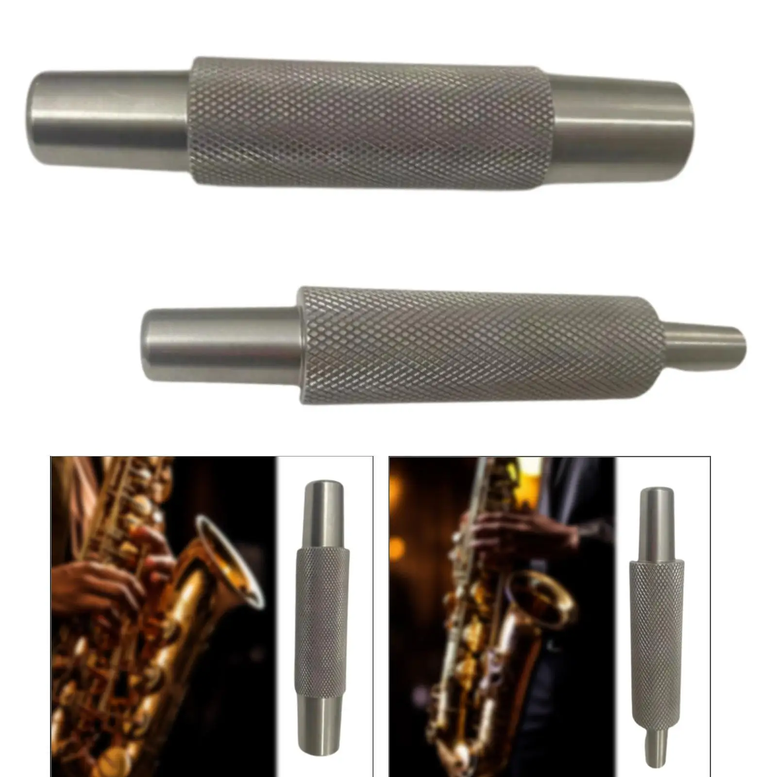 Ferramenta de reparo de bocal de saxofone, peças de substituição, ferramenta de reparo de pescoço, kit de manutenção de reparo de saxofone alto, ferramenta de reparo de interface de saxofone