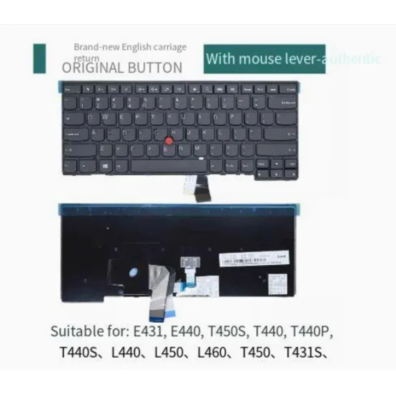 

The brand-new for Lenovo ThinkPad Genuine E431 E440 T450S with Mouse stick