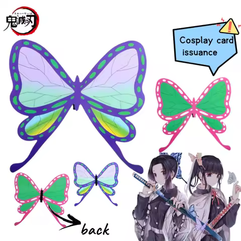 Demon Slayer Kochou Shinobu Kochou Kanae Anime Cartoon Halloween Cosplay Hair Accessories Party Props Hairpins Accessories Gifts