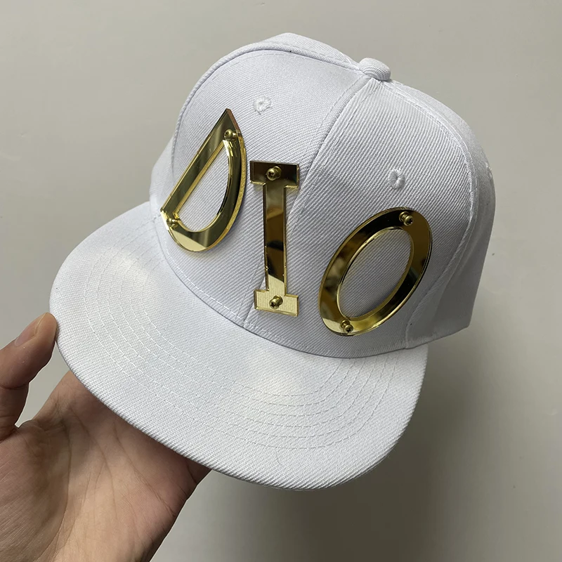 Anime JoJo Adventure Role Play Diego Brando Cos Costume Men Women Green Hat Cool Hip Hop Hat Party Accessories Baseball Cap ﻿