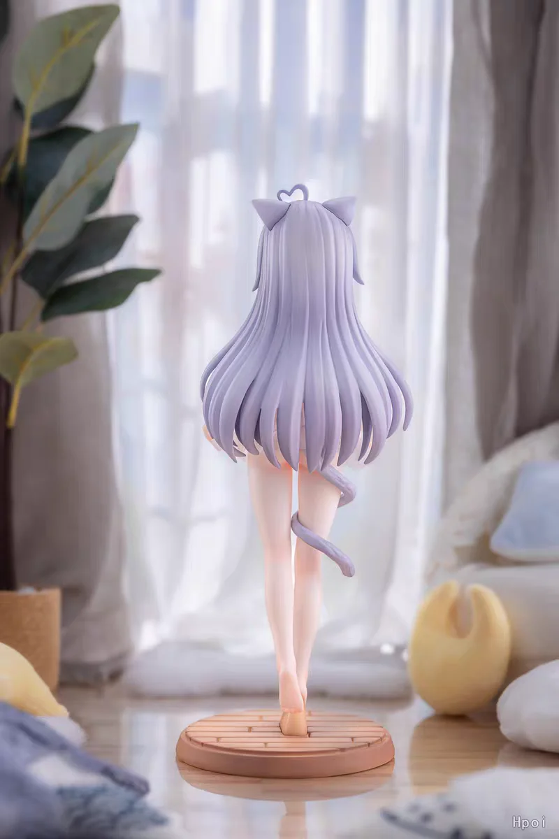 in stock Original Xingluoguan Home with Cats Glutinous Rice Texture Paint Animation Figures Model Collection Toys Ornaments