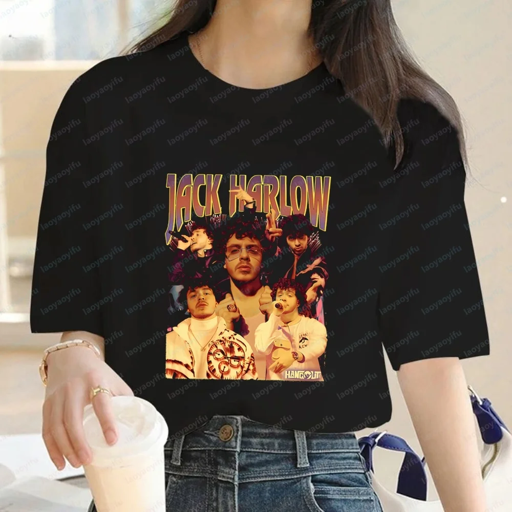 Men's T-shirts and Tank Tops - Rapper Jack Harlow's Short-sleeved Men's and Women's Crewneck Shirts Are Comfortable T-shirts.