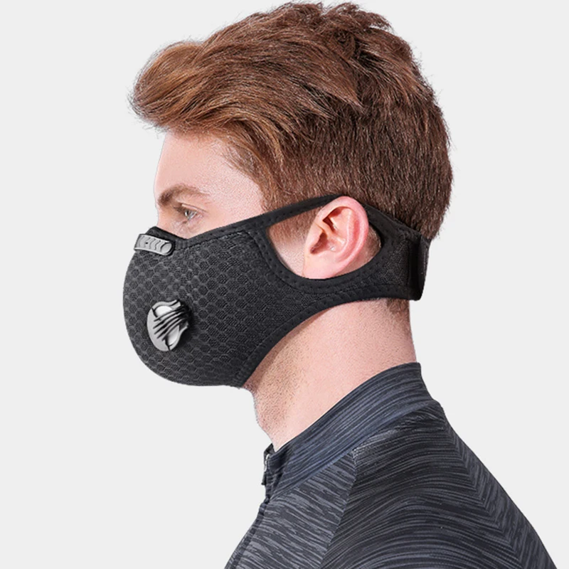 Maschera da Mountain Bike per bicicletta gli uomini e le donne possono utilizzare una maschera traspirante in rete in esecuzione maschera protettiva antipolvere attrezzatura da equitazione