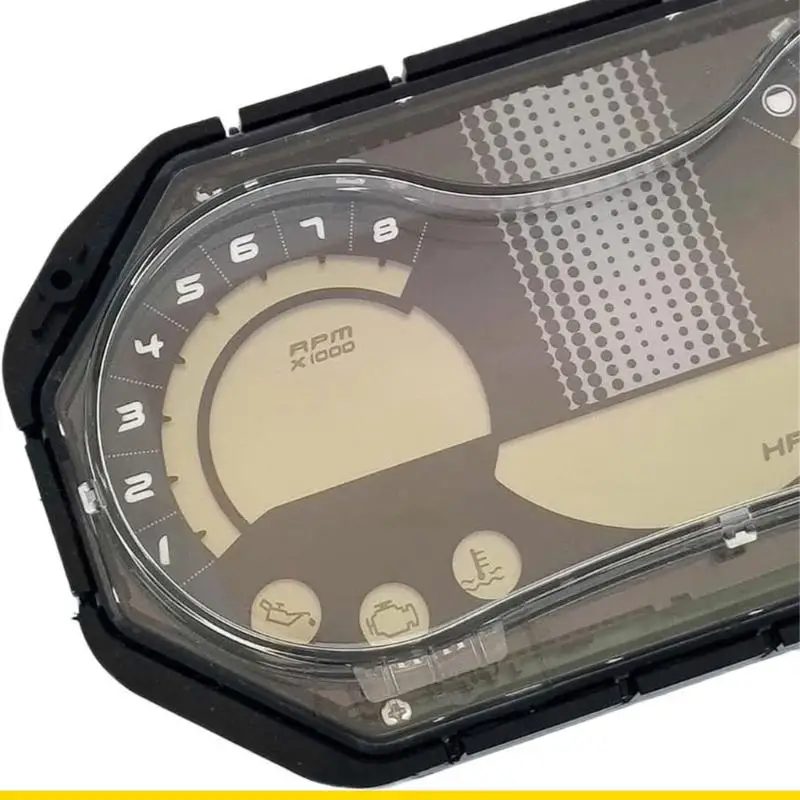 SZCH لوحة القيادة مقاومة للأشعة فوق البنفسجية LCD مقياس السرعة لـ 130 155 قراءات دقيقة لمستوى الوقود في الدقيقة للمركبات المائية #4