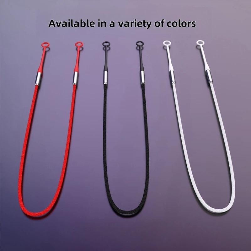 Earplug lanyard, with magnetic tensile safety rope, flexible silicone earplug Link suitable for more noise reduction earplugs