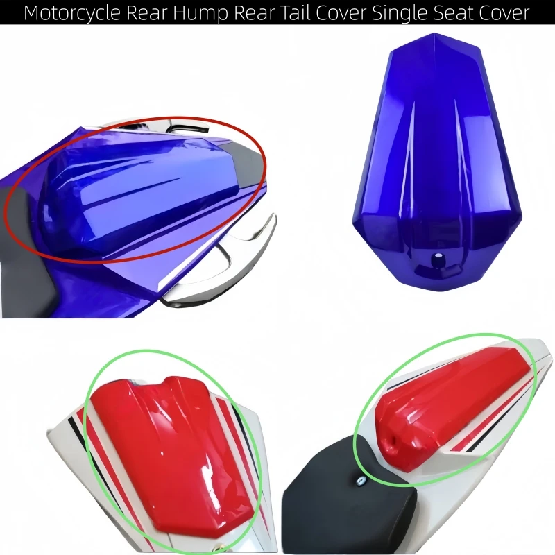 Motorcycle Rear Hump Rear Tail Cover Single Seat Cover Passenger Seat Fairing For Yamaha YZF-R 125 YZF R125 2008-2016 view 2