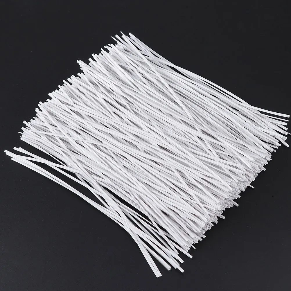 

1000 Pcs Data Cable Wire Wrap Organizer Tie Wraps Overmolding Cord Ties Kit Reusable