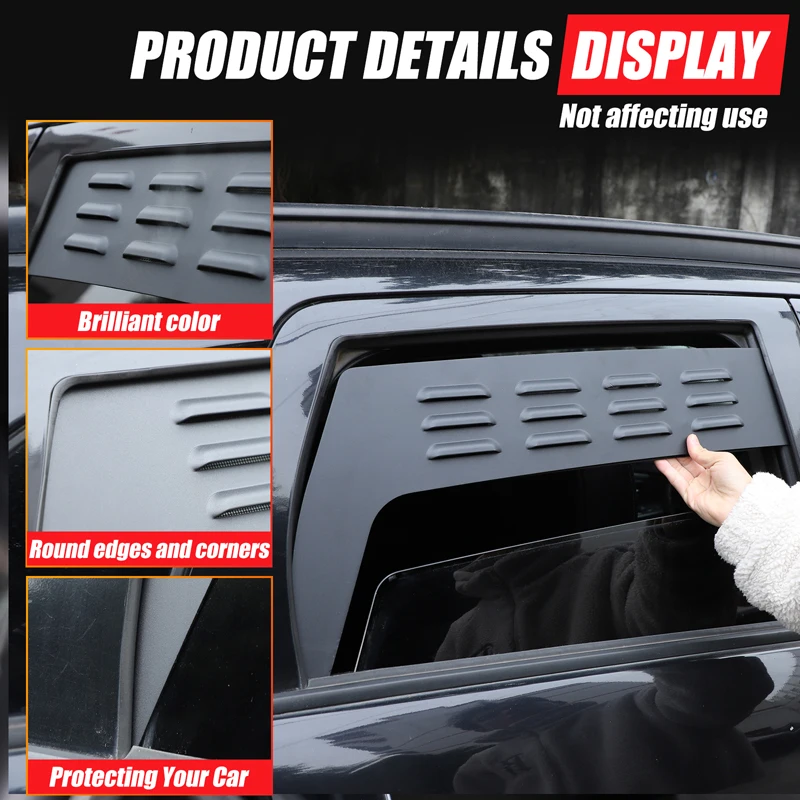For  Mitsubishi Jinxuan ASX 2011-2018 Rear Ventilation Shutters Car Rear Ventilation Decorative Accessories Auto Accessories