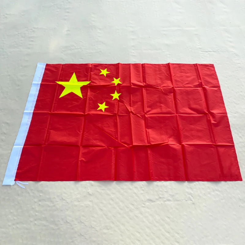 EOODLOVE FLAG Chinese Flag 96X144cm High Quality Polyester Fiber People's Republic of China Five Star Red Flag Hanging Flag