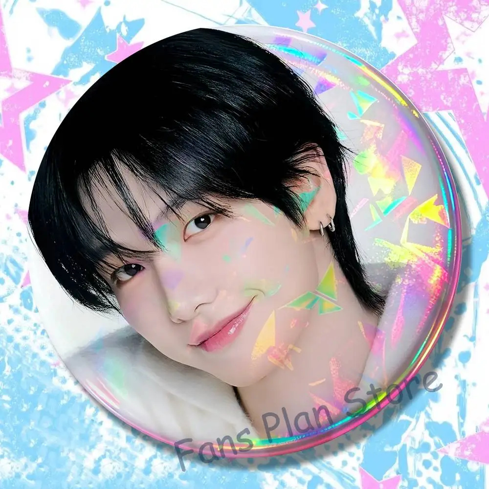 Singer M-Myung J-Jaehyun Brooches For Backpack Accessories 25mm,32mm,48mm,58mm,75mm Round Enamel Pins Cartoon Badge