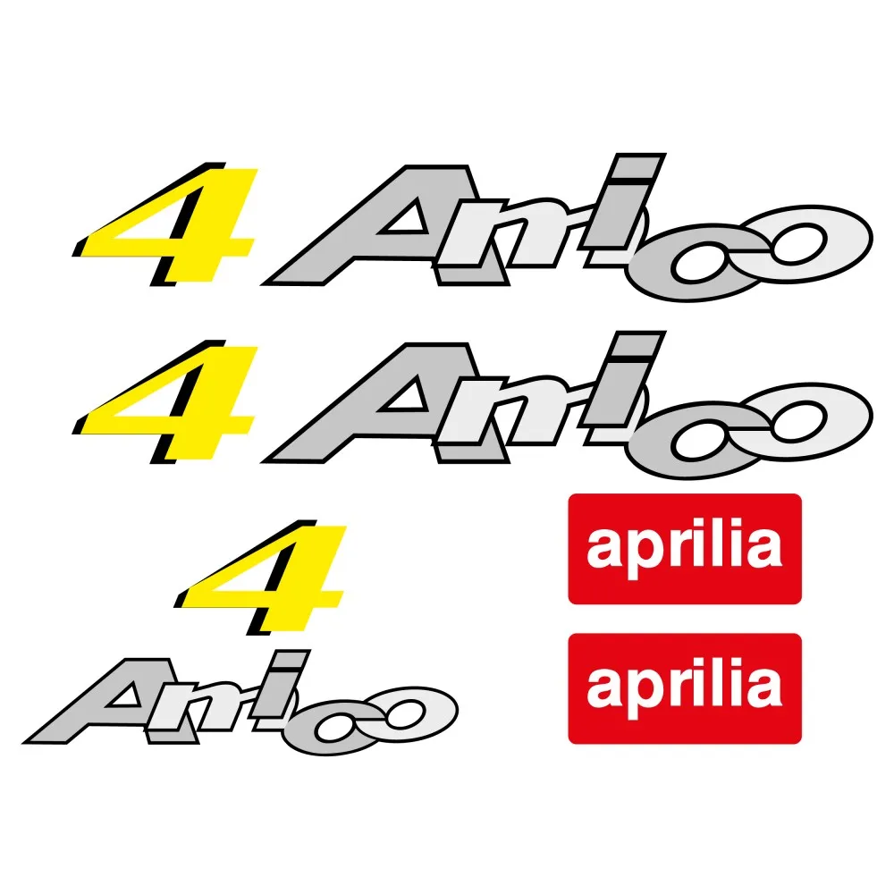 Scooter Motorbike compatible sticker kit Aprilia Amico 4