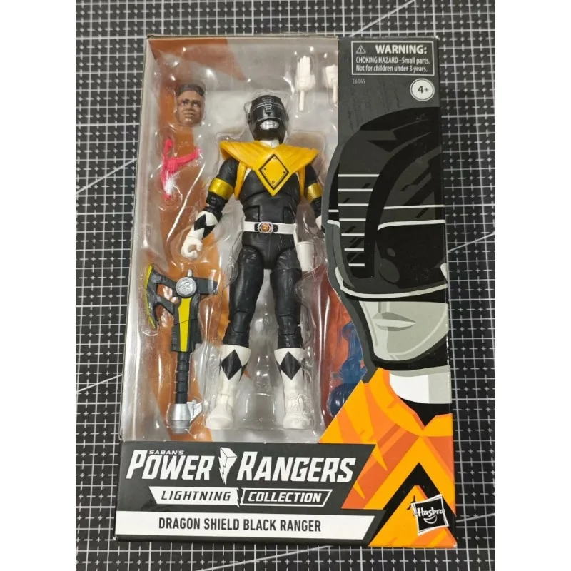 

Новая оригинальная фигурка Hasbro DRAGON SHIELD BLACK RANGER, модель игрушки, подарок на день рождения, коллекция