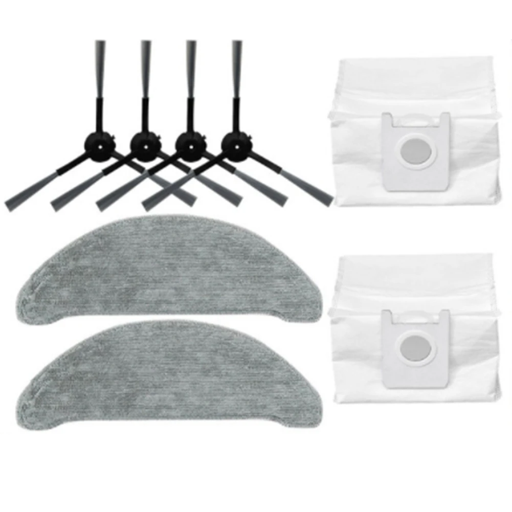 AT29-Dust Bag Mop Pad Rag Cloth Side Brush Replacement Parts For Xiaomi Roidmi Eve Plus SDJ01RM Robotic Vacuum Cleaner Parts