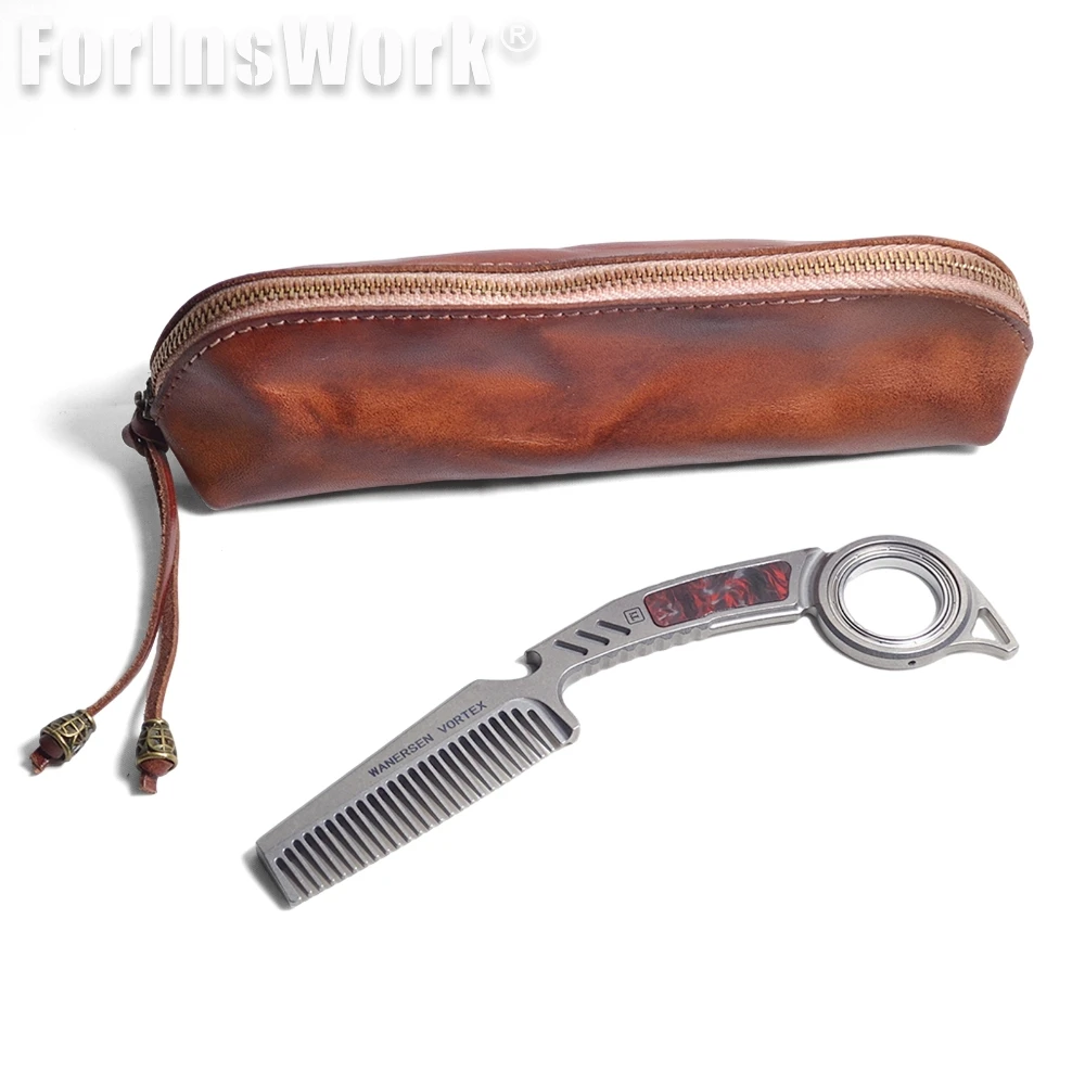 多機能 EDC ツール TC21 チタン スピナー コーム ボトルオープナー フィジェットトイ ストレス解消ガジェット