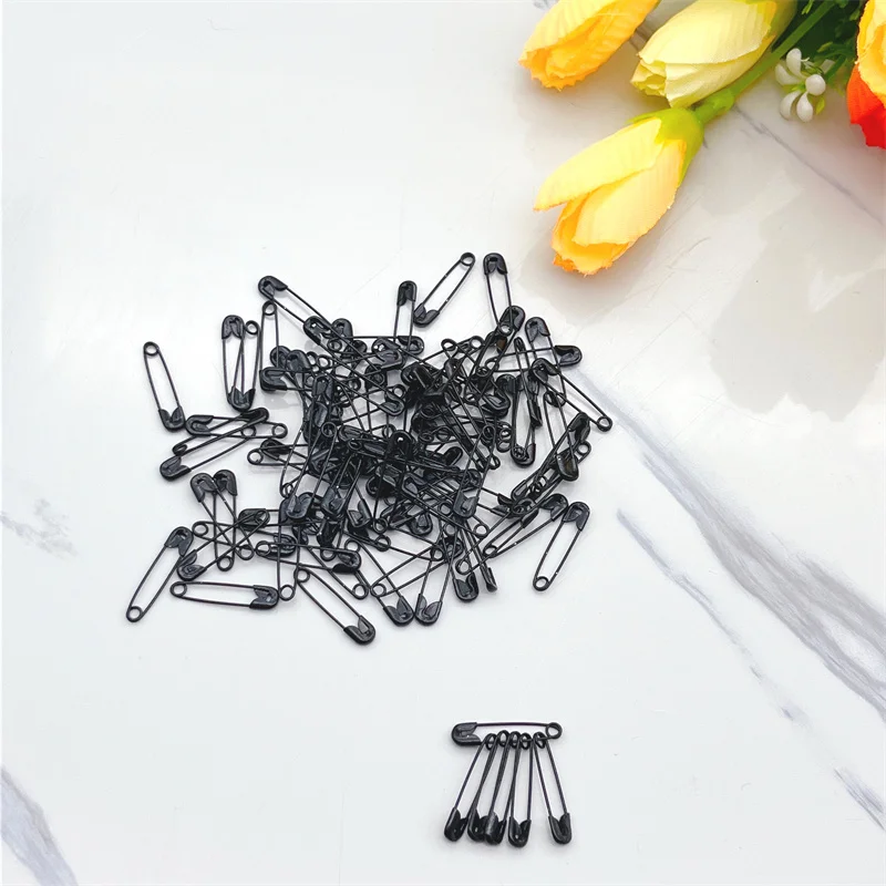 1000pcs 18mm Mix Silver/Gold/Black Pin Cross Stitch Marker Label Pin Clip For Jewelry Fasterener DIY Garment Sewing Tools Needle