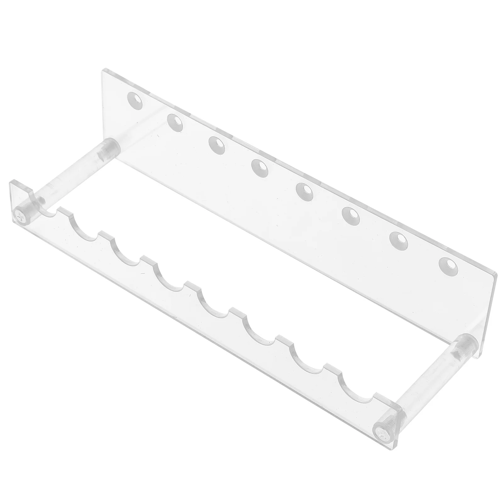 1 مجموعة حامل قلم أكريليك عرض موقف المنظم رف لأقلام الكرة علامات أقلام ماكياج فرش تخزين مكتب حل مرتب #5